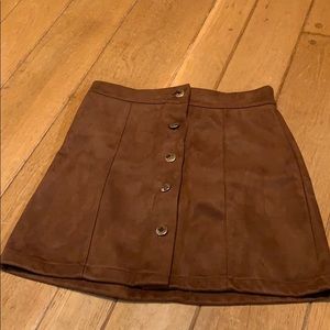 Brown skirt